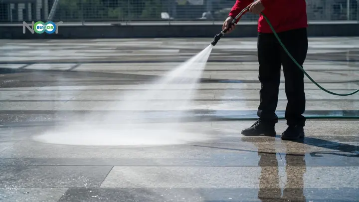 High Pressure Washing Surface