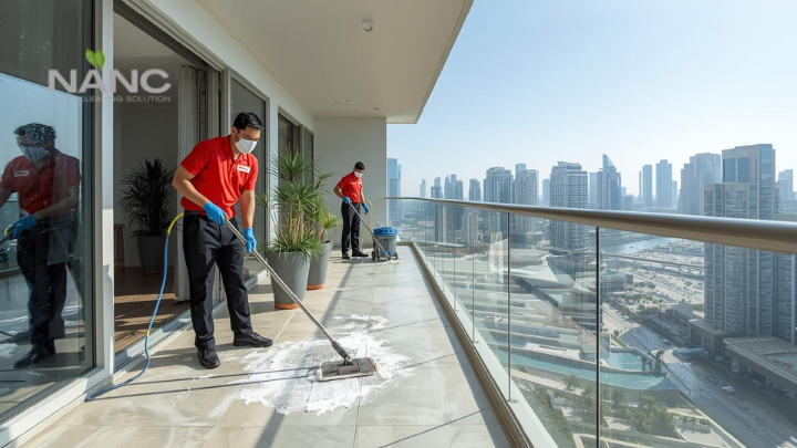 Balcony Deep Cleaning Services in Dubai