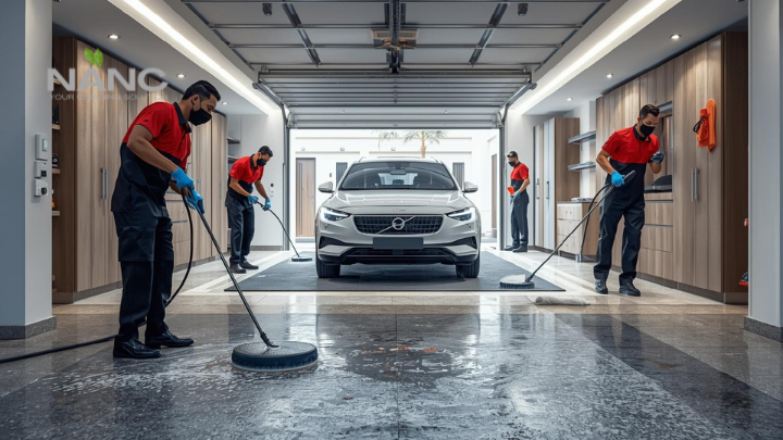Garage Deep Cleaning in Dubai