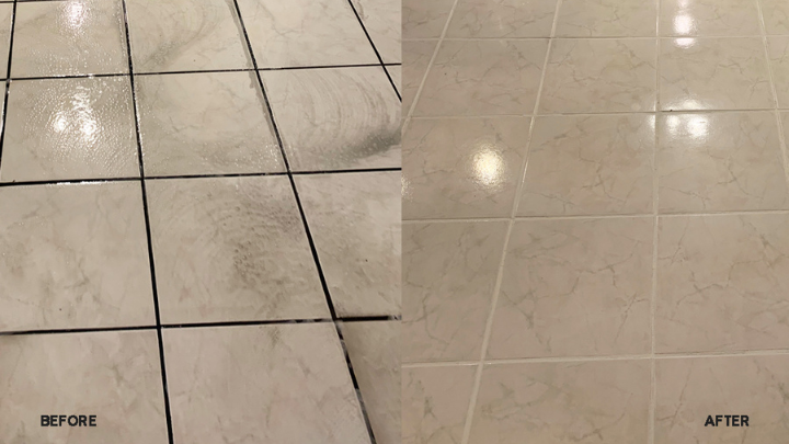 Shower Regrout Restoration