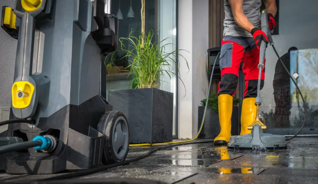 patio-concrete-bricks-surface-cleaning-using-powerful-pressure-washer patio-concrete-bricks-surface-cleaning-using-powerful-pressure-washer