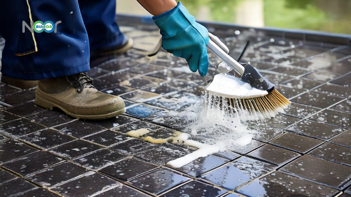 proffesional tile and grout cleaning