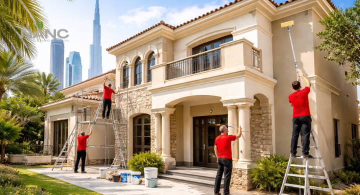Exterior Facade Painting in Dubai