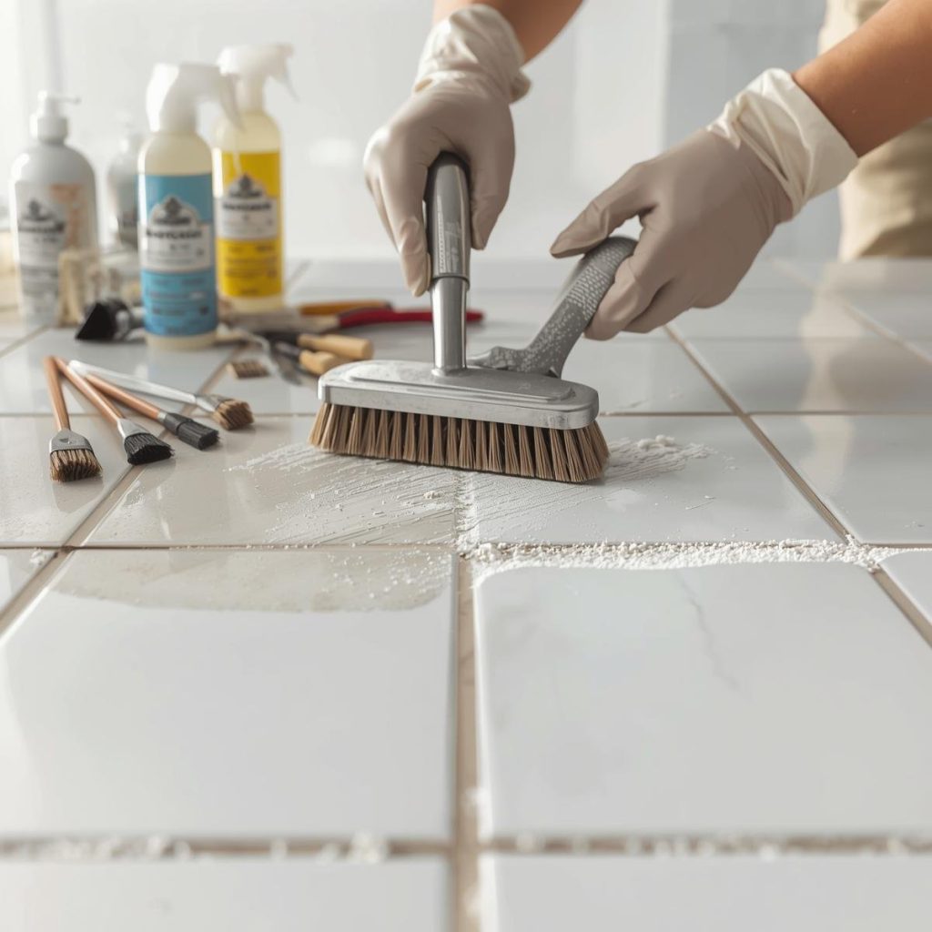 Grout Restoration in Dubai with NANC Grout Restoration in Dubai with NANC