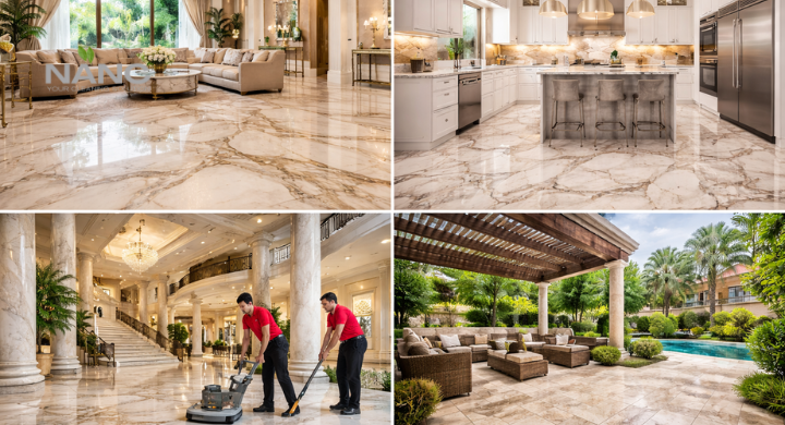Marble Flooring for Different Spaces