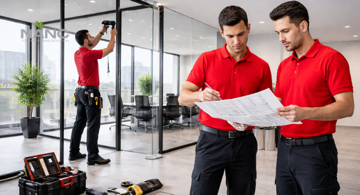 Our Glass Partition Installation Process